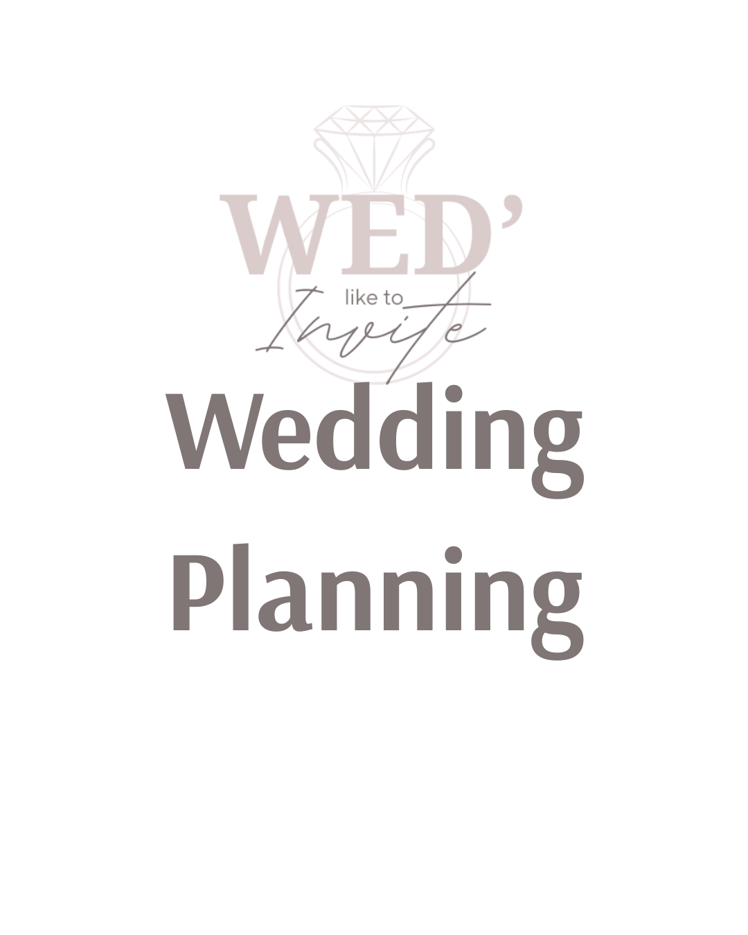Wedding Planner Service