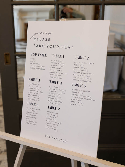 Table Plan